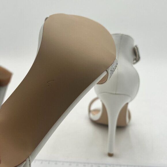 FSJ Women Versatile Ankle Strap Buckle Sandals Open Toe High Heel Pumps for Summ - Picture 6 of 8